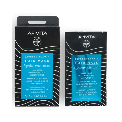 APIVITA Moisturizing Hair Mask Express Beauty (6x20ml)