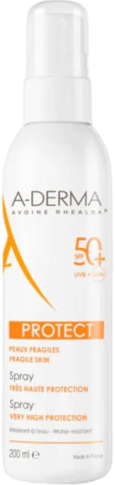 ADERMA Protect Spray spf 50+ 200ML in Lebanon