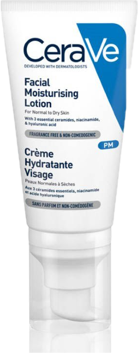 CERAVE Pm Facial Moisturizing Lotion Night Cream With Hyaluronic Acid 52Ml in Lebanon