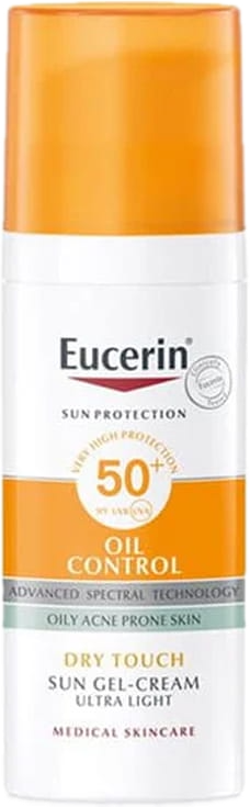 EUCERIN Sun Oil Control Gel-Cream Spf50+ 50ml in Lebanon