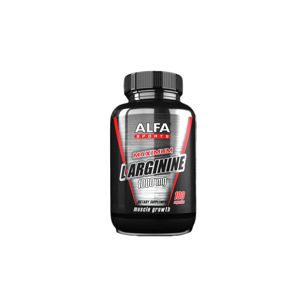 ALFA SPORTS Maximum L-Arginine 1000Mg - 100 Capsules | Lebanon - Nexus Care ALFA SPORTS Maximum L-Arginine 1000Mg - 100 Capsules | Lebanon - Nexus Care