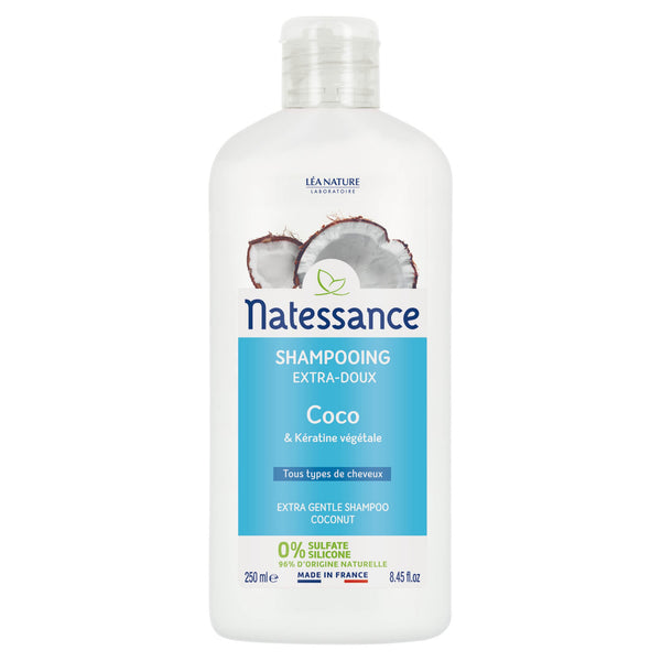 NATESSANCE Extra Gentle Shampoo Coconut 250ml