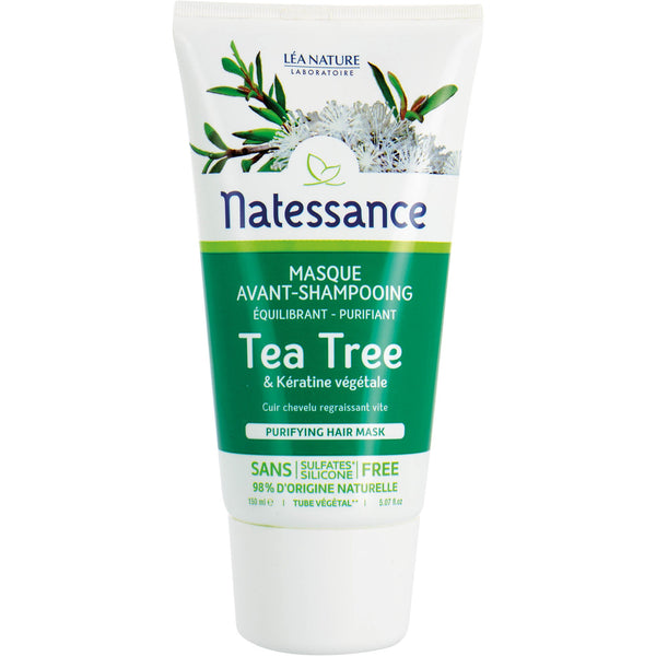 NATESSANCE Purifying Hair Mask Tea Tree 150ml