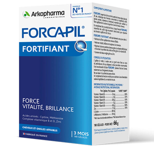 ARKOPHARMA Forcapil® Fortifiant 3 Mois 180Gelules