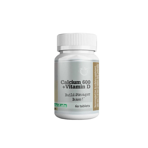 NUTRILABS Calcium 600 + Vitamin D 60tabs