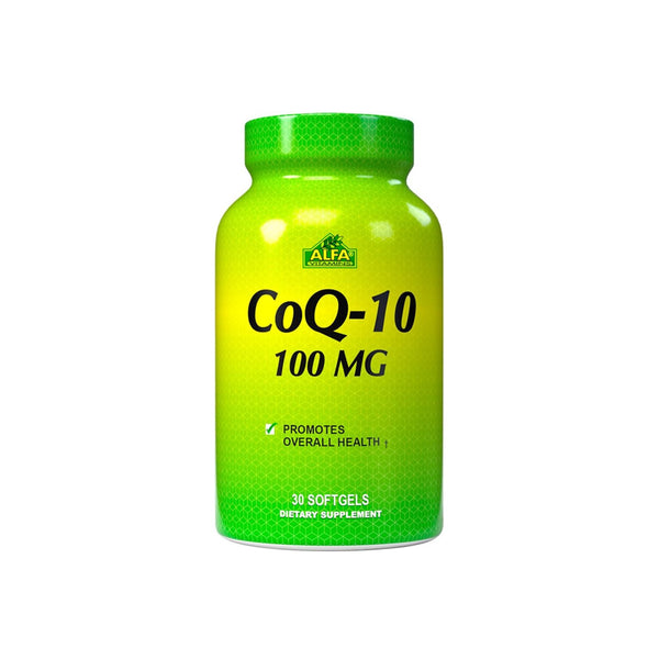 ALFA VITAMINS Coq-10 100Mg 30 Softgels