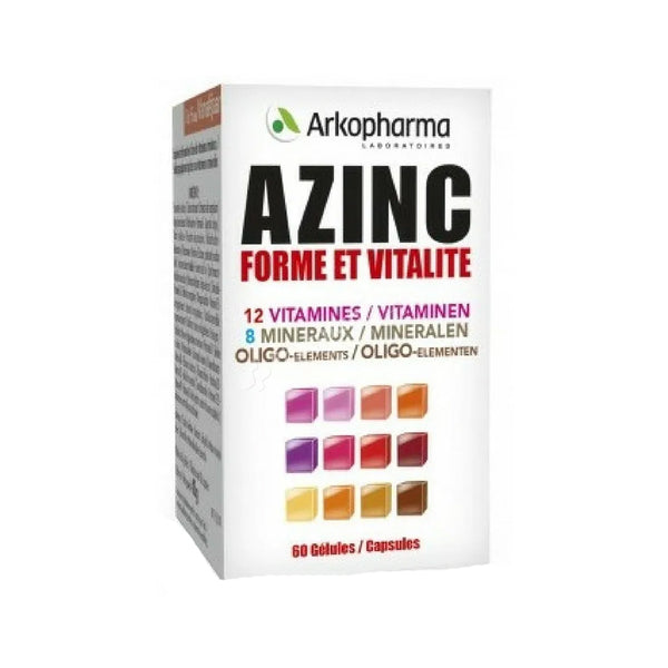 ARKOPHARMA Azinc Forme Et Vitalite 60Capsules