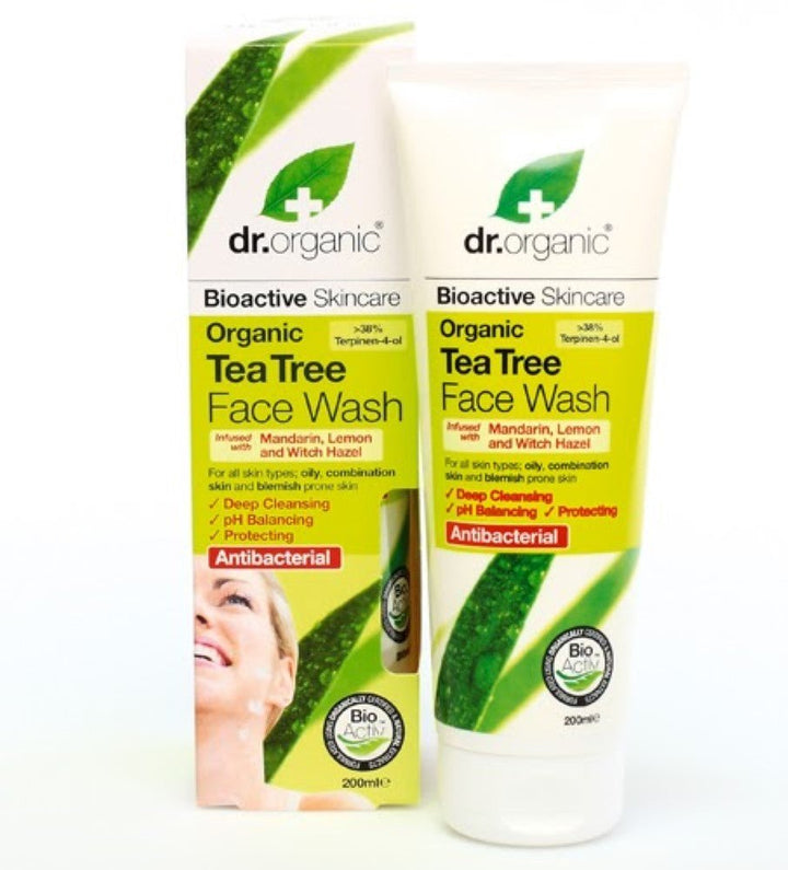 DR ORGANIC Tea Tree Face Wash 200 Ml