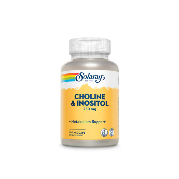 SOLARAY Choline & Inositol 250mg