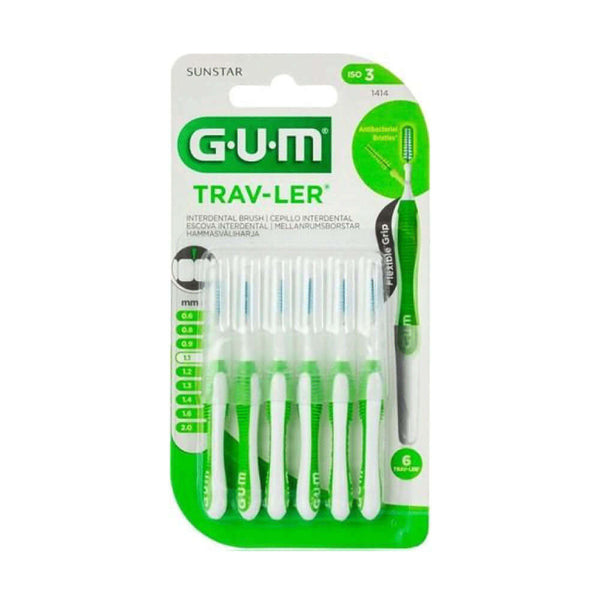 G.U.M. 1414 Ultra Fine Tapered 1.1Mm Green