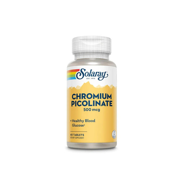 SOLARAY Chromium Picolinate 500mcg
