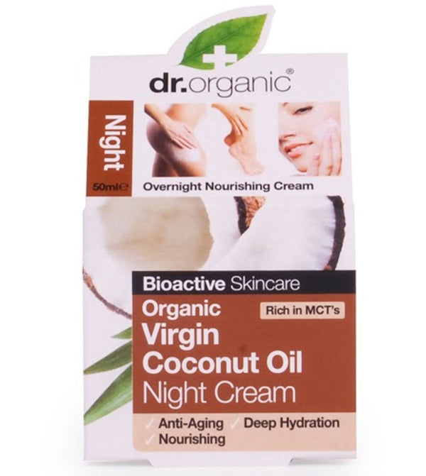 DR ORGANIC Virgin Coconut Oil Night Cream 50 Ml