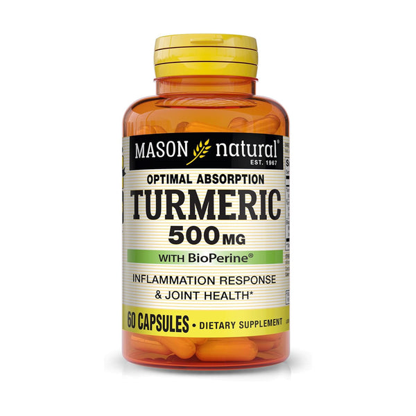 MASON Turmeric 500mg With Black Pepper 60softgels