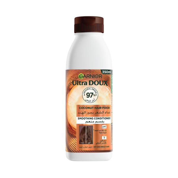 GARNIER Ultra Doux Vegan Hair Food Coconut & Maccadamia Conditioner Curly Hair 350ml