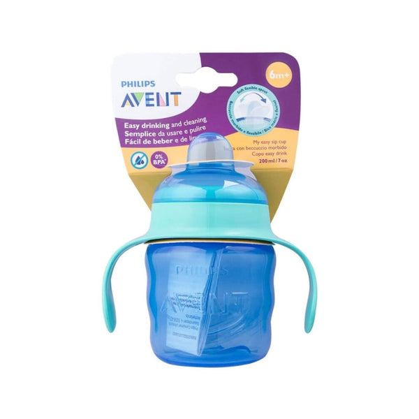 AVENT Easy Sip Cup 200ml 6m+ Green and Blue