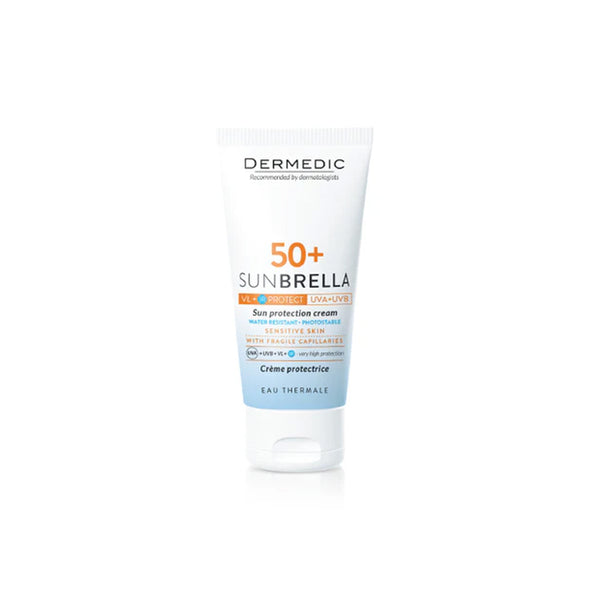 DERMEDIC Sunbrella SPF 50 + Sun Protection Cream Skin With Fragile Capillaries