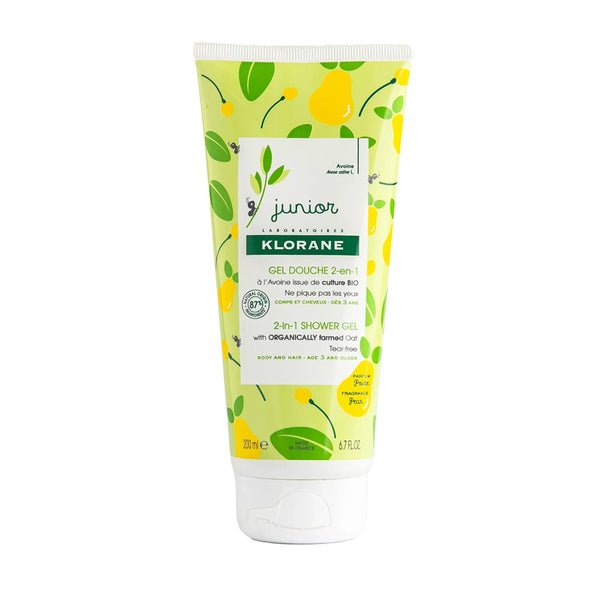 KLORANE Junior Body and Hair Shower Gel with Pear Fragrance 200ML