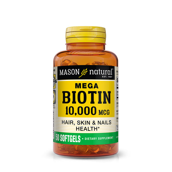 MASON Mega Biotin 10000MCG 50softgel