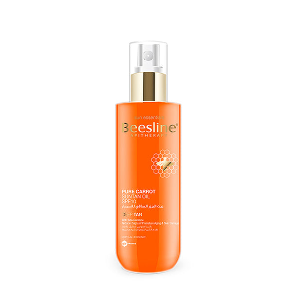BEESLINE Pure Carrot Suntan Oil SPF10 200ml