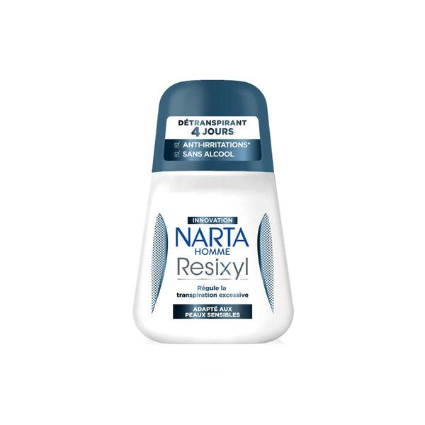 NARTA Resixyl Men’s Anti-Perspirant Roll-On Sensitive Skin 50ML