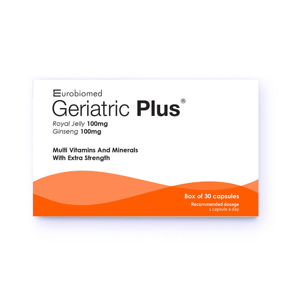EUROBIOMED Geriatric Plus 30 Capsules