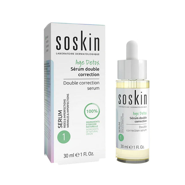 Soskin Age Detox Double Correction Serum 30ml