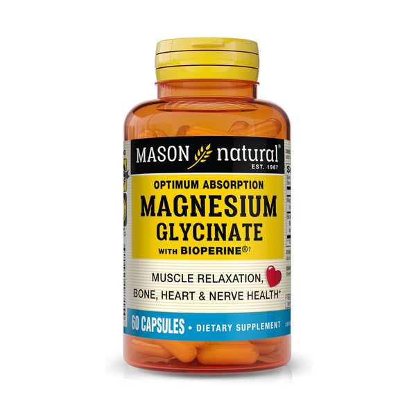 MASON Magnesium Glycinate with Bioperine 60caps