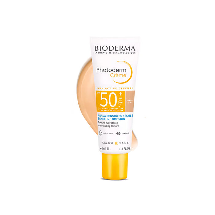 BIODERMA Photoderm Creme Spf50+ Tinted 40ml Claire Light (EXP:11/26)