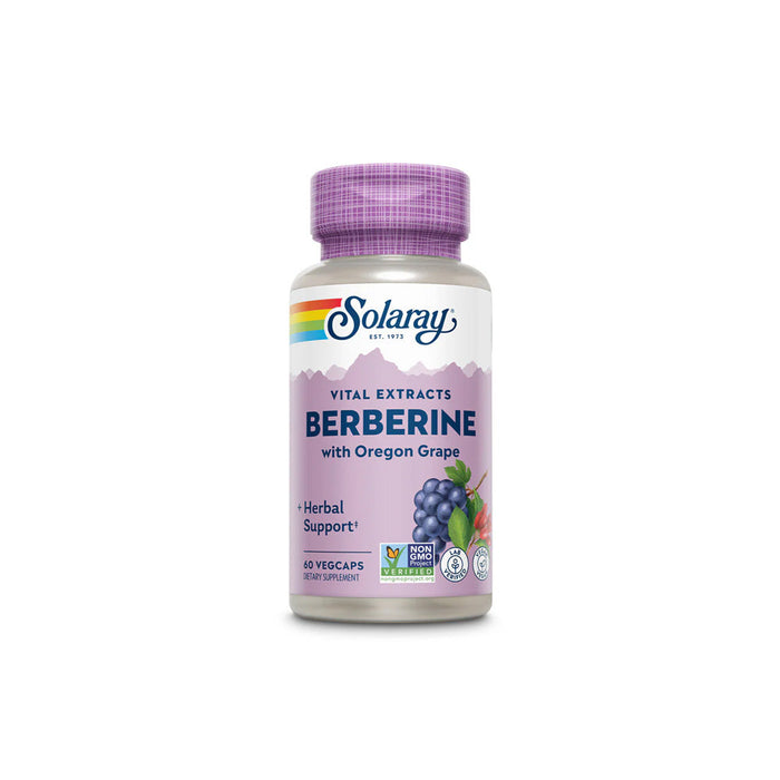 SOLARAY Berberine Root Extract 250mg 60vegcaps