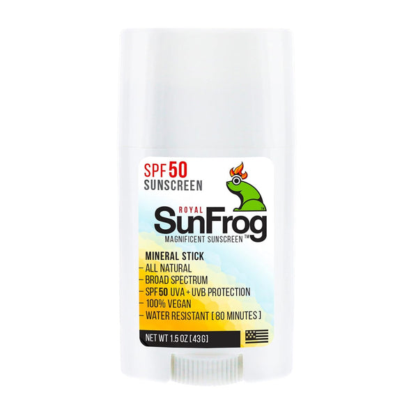 ROYAL SUNFROG All Natural SPF-50 Sunscreen Mineral Stick 43G
