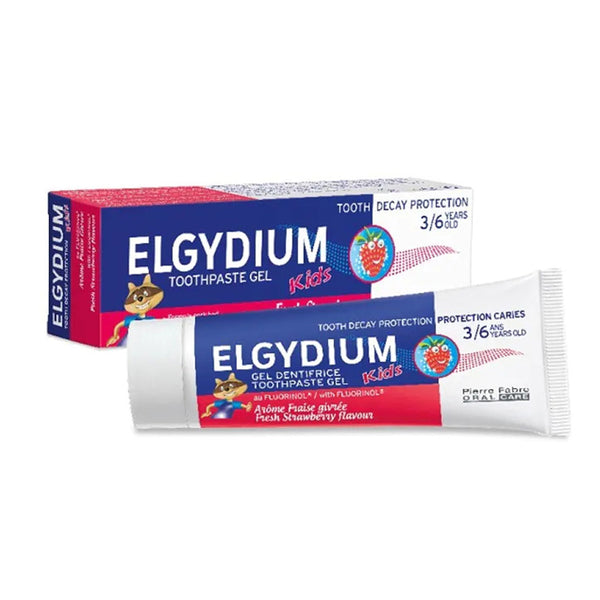 ELGYDIUM Kids Fresh Strawberry Flavour Toothpaste 50ml