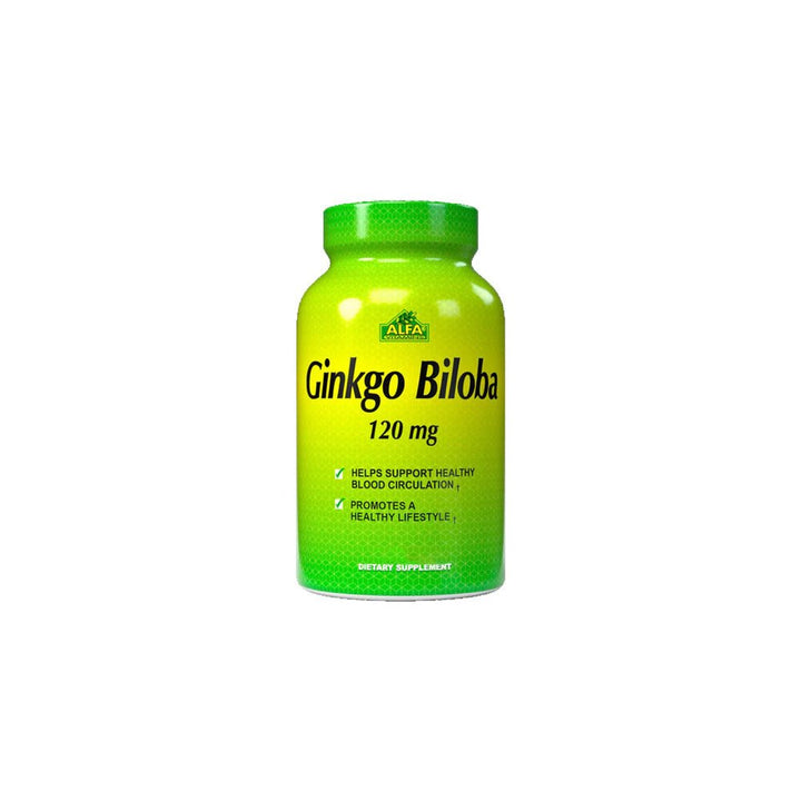 ALFA VITAMINS Ginkgo Biloba - 60 Capsules