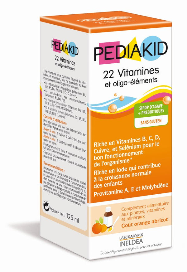 PEDIAKID 22 Vitamines & Oligo-Elements