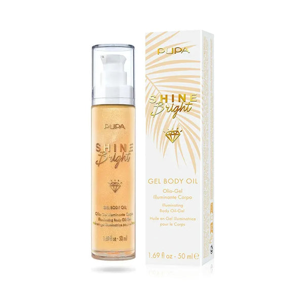 PUPA Shine Bright Gel Body Oil 001 50ml