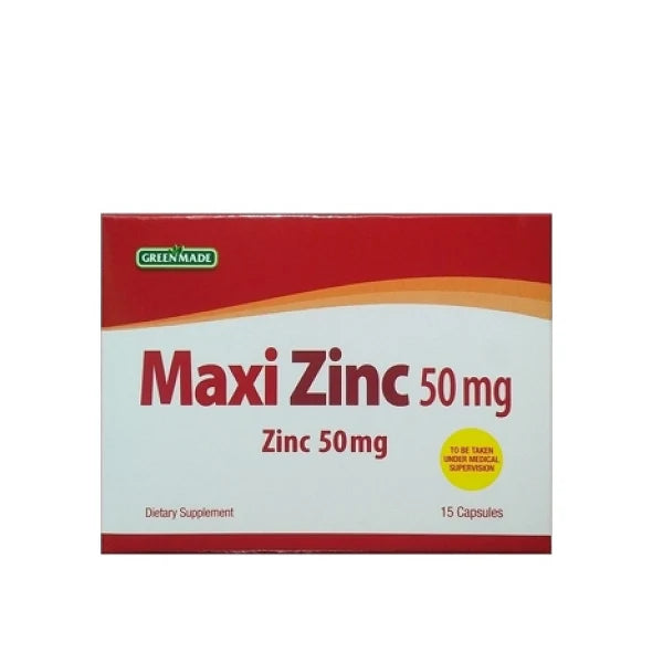 GREENMADE Maxi Zinc 50mg 15cp