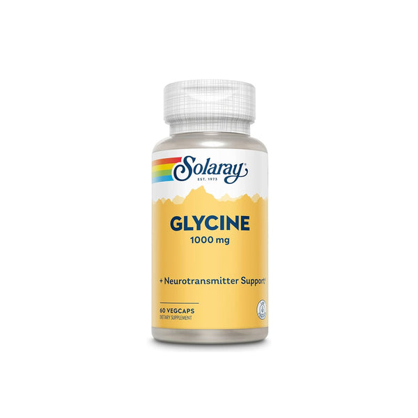 SOLARAY Glycine 1000mg Free-Form Amino Acid