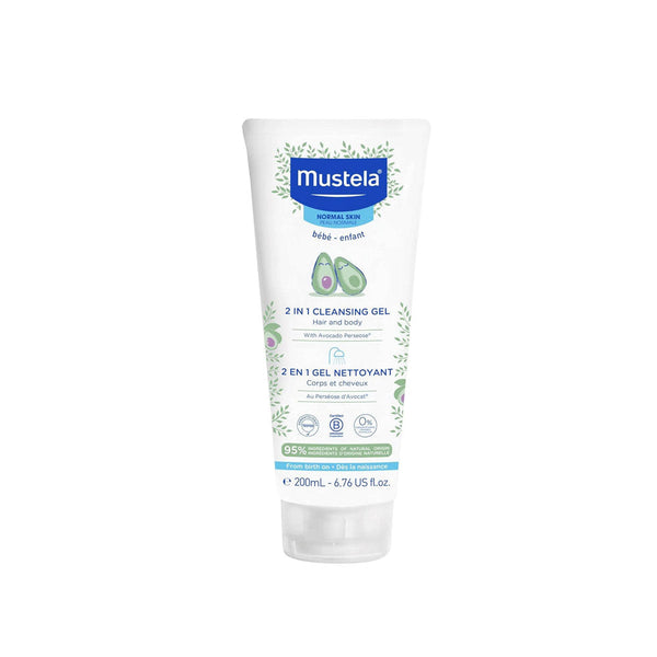 MUSTELA 2 En1 Gel Nettoyant 200ml