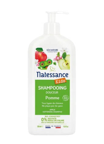 NATESSANCE Kids Apple Softenning Shampoo 500ml