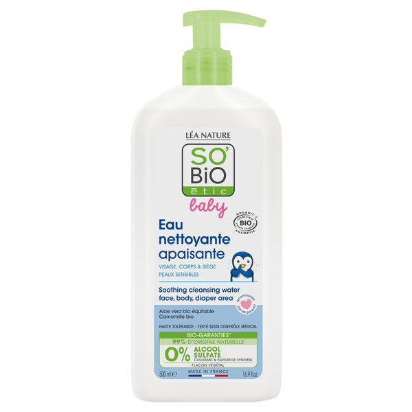 SOBIO Baby Soothing Cleansing Water 500ml