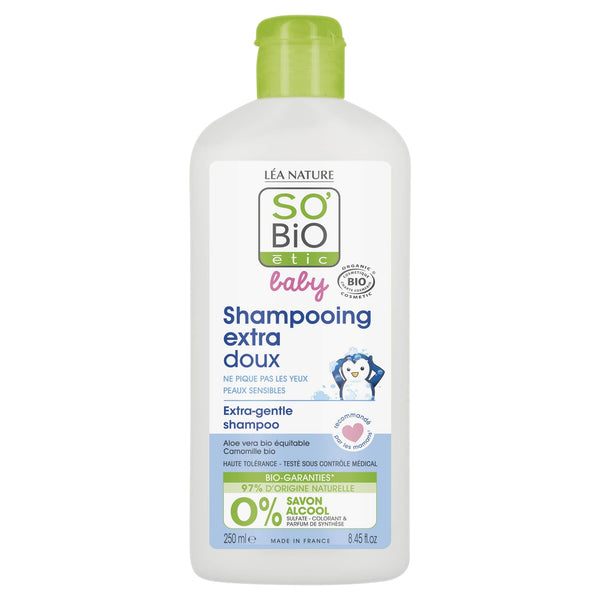 SOBIO Baby Extra â€“ Gentle Shampoo 250ml