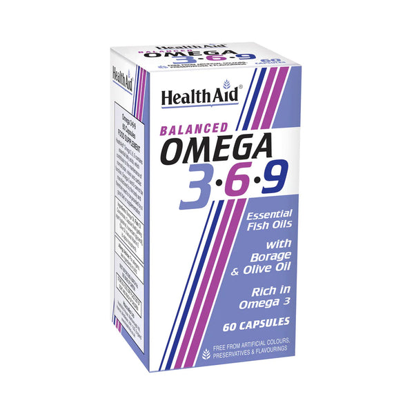 HEALTHAID Omega 3 - 6 - 9  60Capsules