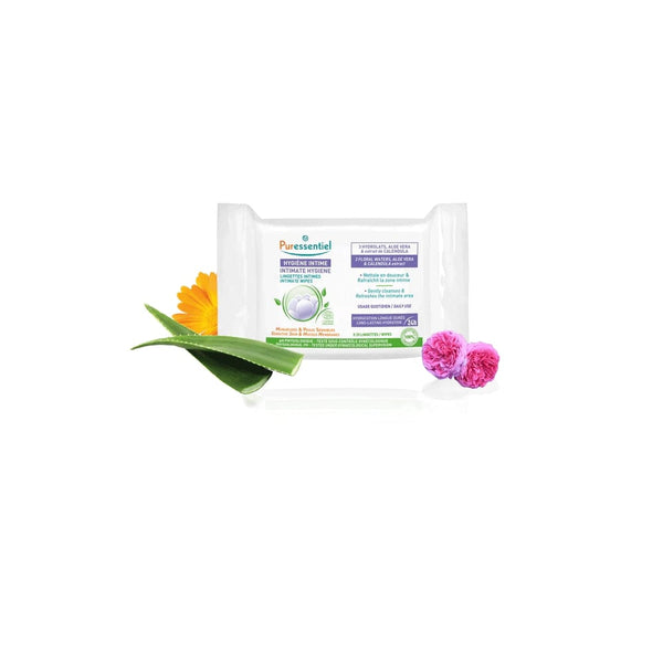 PURESSENTIEL Intimate Wipes - 25 wipes