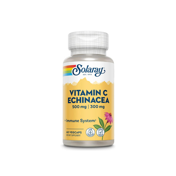 SOLARAY Vitamin C 500mg with Echinacea 300mg