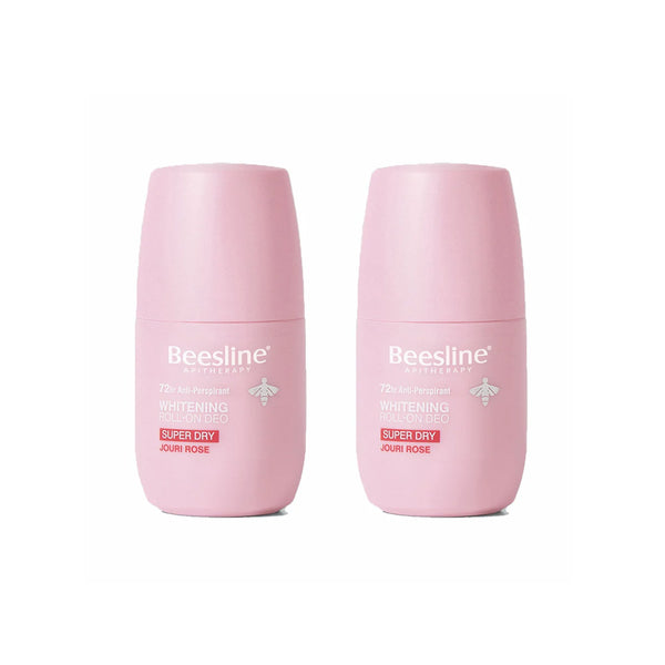 BEESLINE Whitening Roll On Super Dry Jouri Rose 1+1