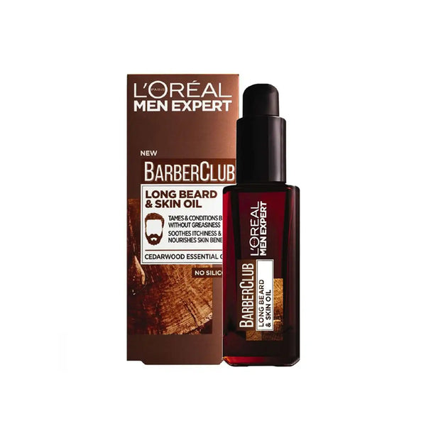 L'OREAL PARIS  Men Expert Barber Club Long Beard & Skin oil 30 ml
