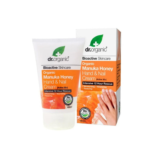 DR ORGANIC Manuka Honey Hand & Nail Cream 125 Ml