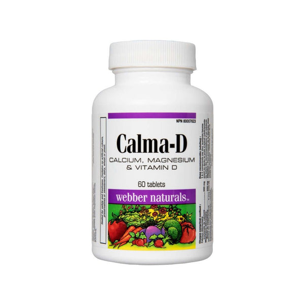 WEBBER NATURALS Calma - D - 60 Tablets