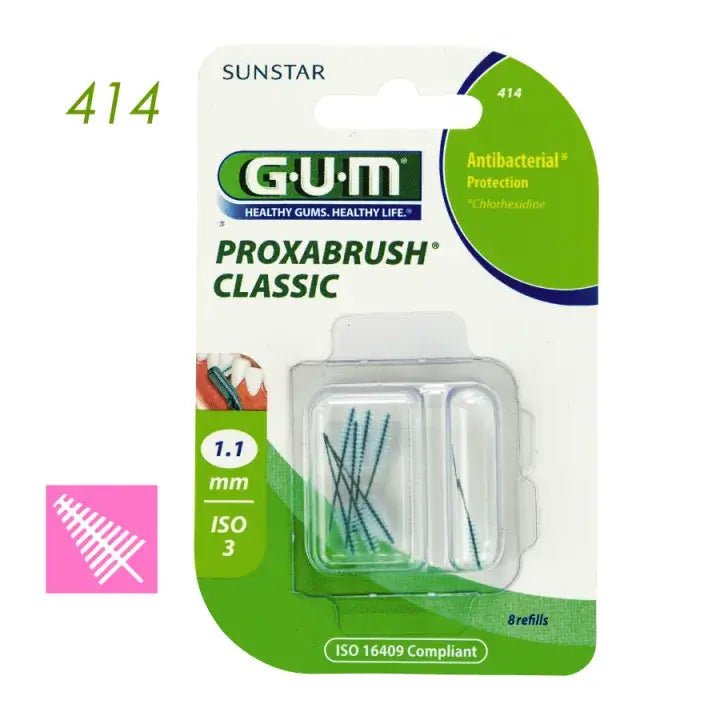 G.U.M. 414 Refill Ultra Fine Tapered 1.0Mm