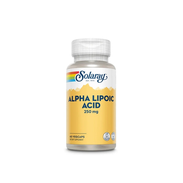 SOLARAY Alpha Lipoic Acid 250mg - High Potency
