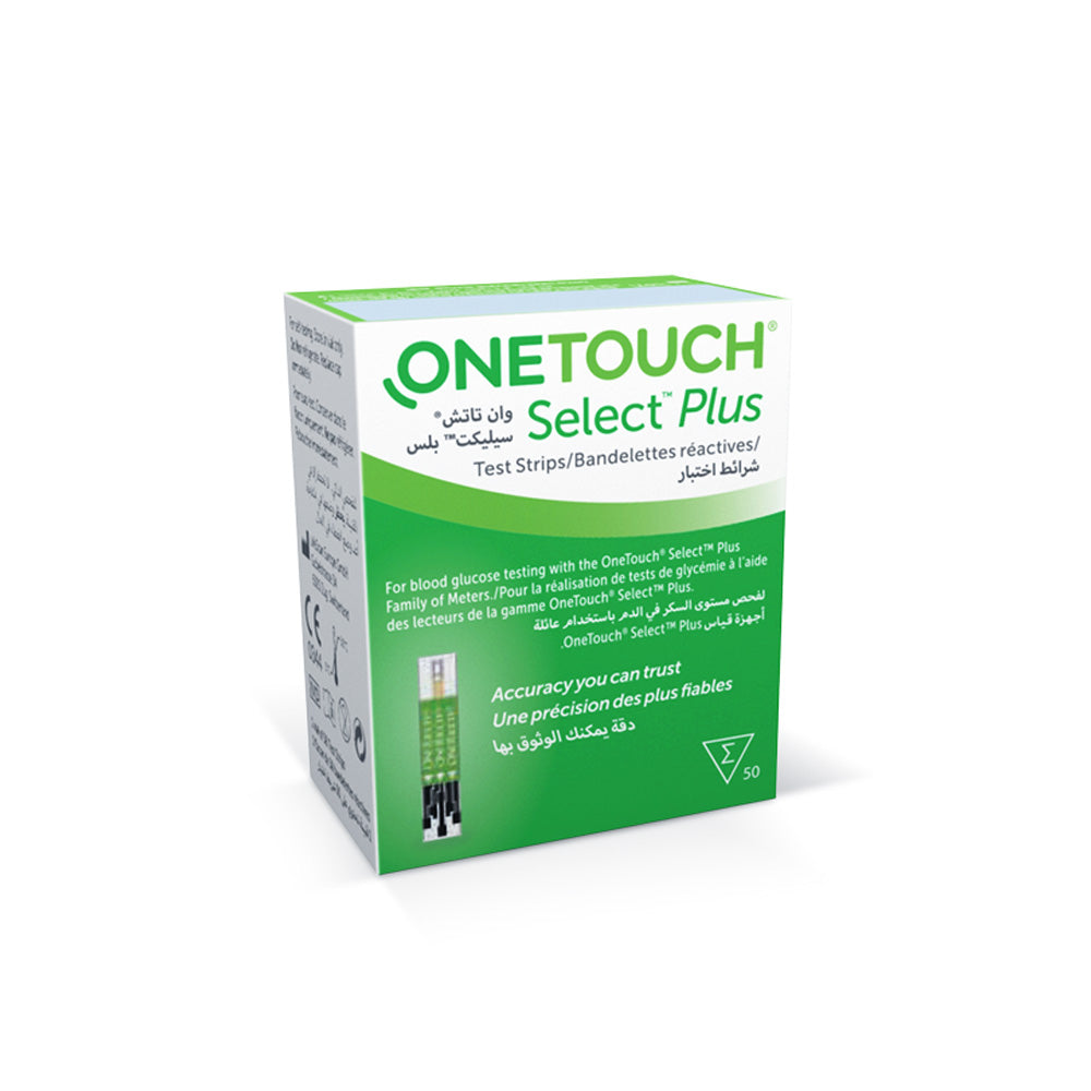 LIFESCAN One Touch Select Plus 50 strips | Lebanon - Nexus Care